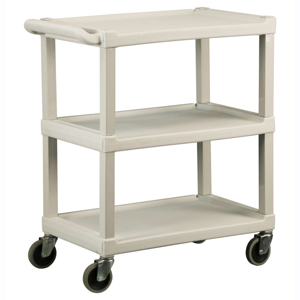 Cart Plastic Utility Cart 3 Shelves