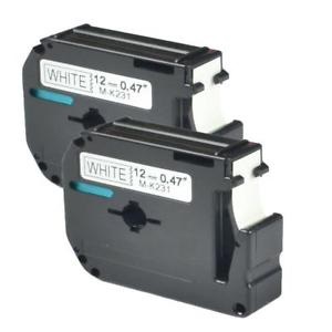 Brother P-Touch M Series Tape Cartridges 2/Pk